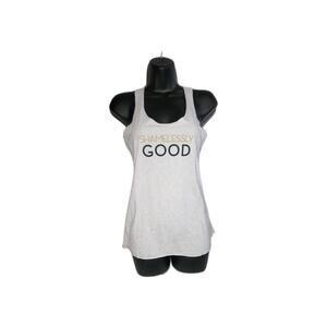 Bailys Shamelessly Good Light Grey Tank Top Diageo Tangerine Small Light Weight
